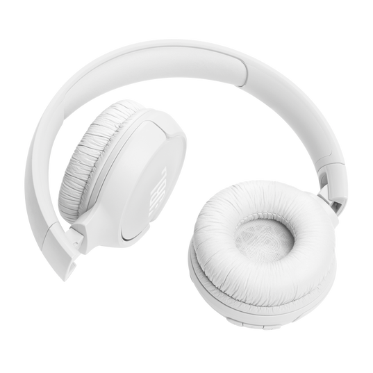 JBL Tune 520BT - White - Wireless on-ear headphones - Detailshot 3